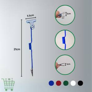 Kẹp lò xo, kẹp wobbler lò xo siêu thị